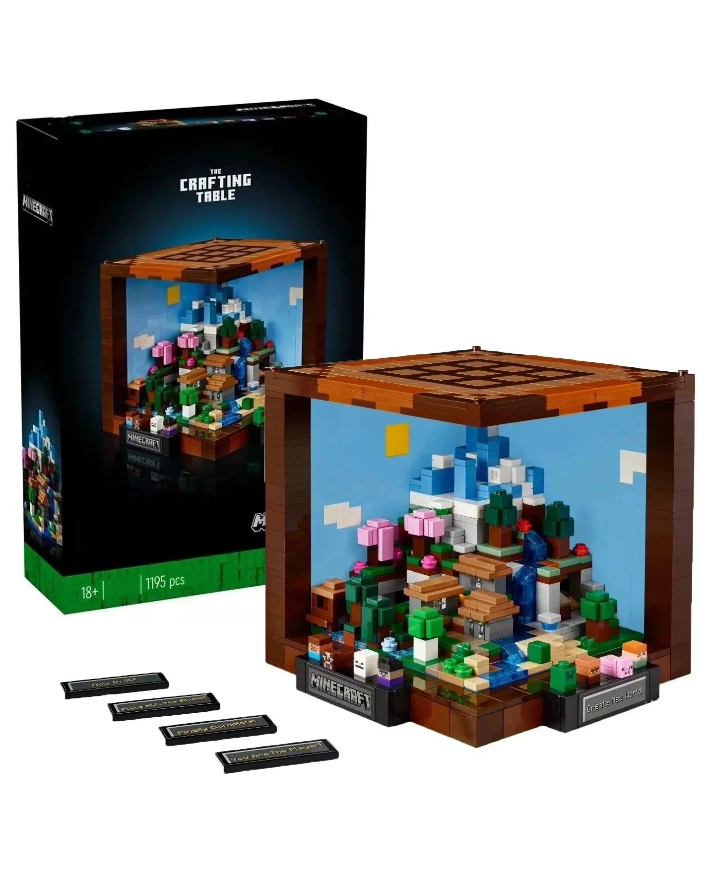 LEGO Minecraft «Верстак» — коллекционный набор для взрослых фанатов