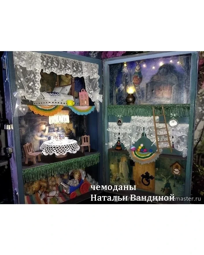 Кукольный домик в чемодане «Спокойной ночи, малыши!»